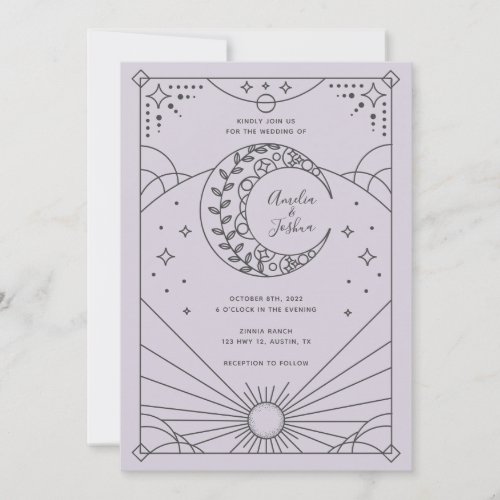 Stardust Wedding Invitations