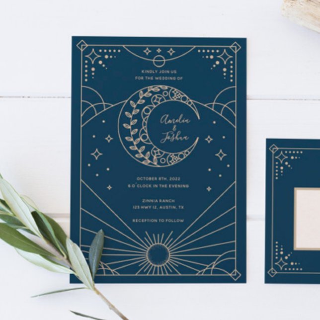 Stardust Wedding Invitations (Creator Uploaded)