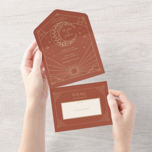 Stardust Wedding Invitations