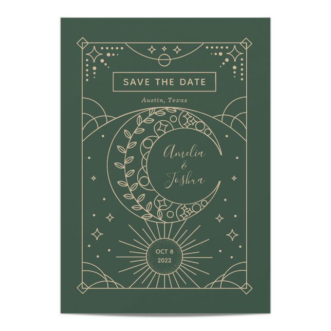 Stardust Wedding Photo Save the Date (Creator Uploaded)