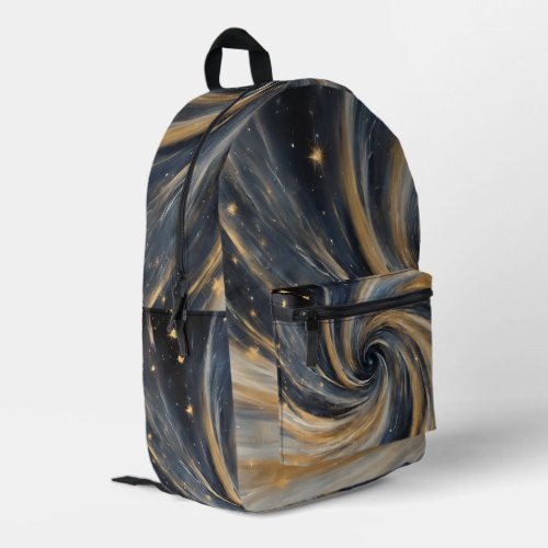 Stardust Whirlwind Abstract Backpack
