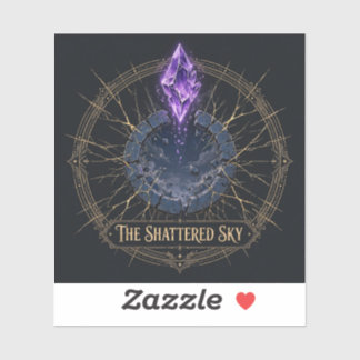 Starfall Shard Emblem — Die-Cut Sticker