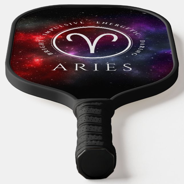Starfield Aries Ram Western Zodiac Pickleball Paddle (Laydown)
