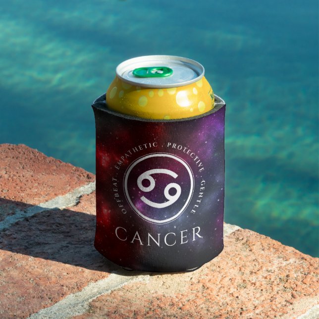 Starfield Cancer Crab Western Zodiac Can Cooler (In Situ Pool)