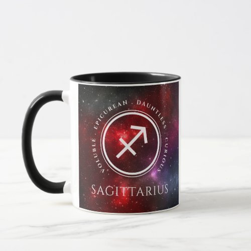Starfield Sagittarius Archer Western Zodiac Mug