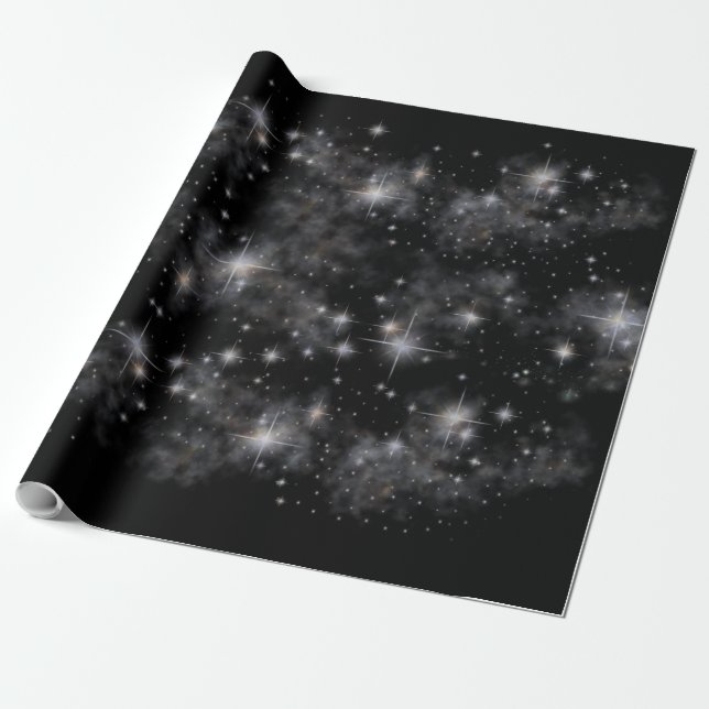 Starfield Triple Moon Paper (Unrolled)
