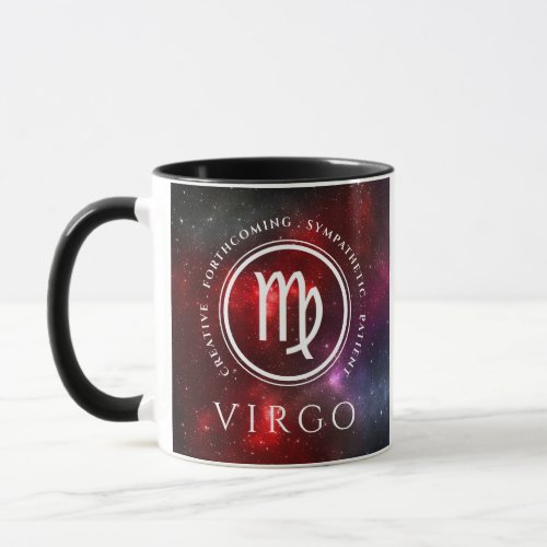 Starfield Virgo Maiden Western Zodiac Mug