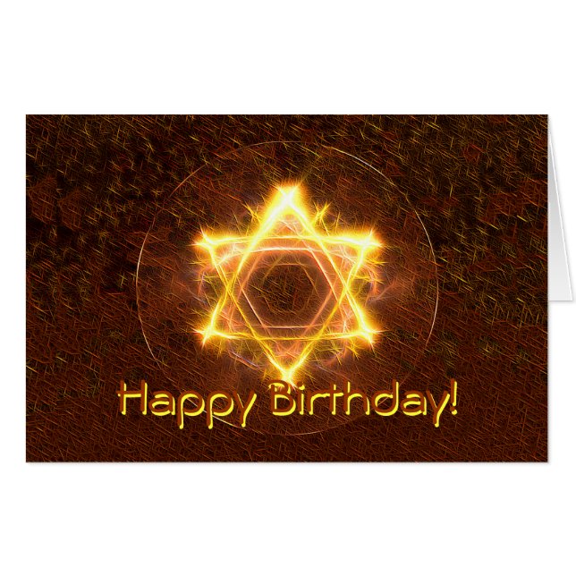 Starfire Birthday Card (Front Horizontal)