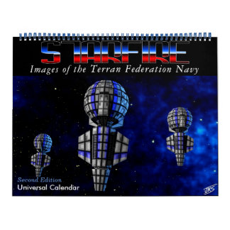 Starfire Calendar: Terran Federation Navy, 2nd Ed Calendar