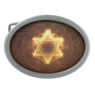 Starfire Oval Belt Buckle
