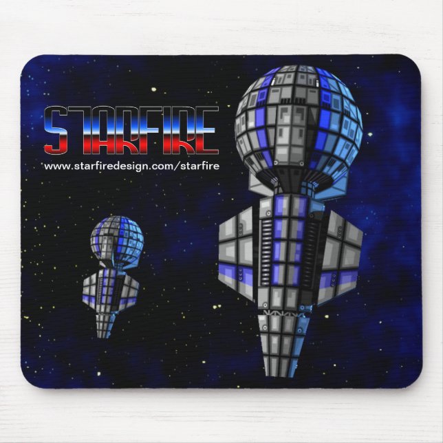 STARFIRE TFN Light Cruiser Squadron Mouse Pad (Front)