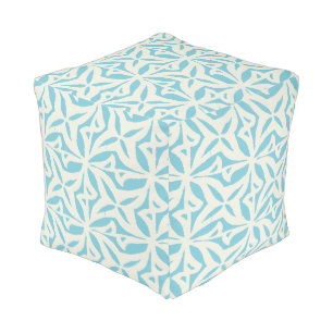Starfish Abstract Pattern Pouf