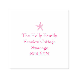 Starfish Address Stamp