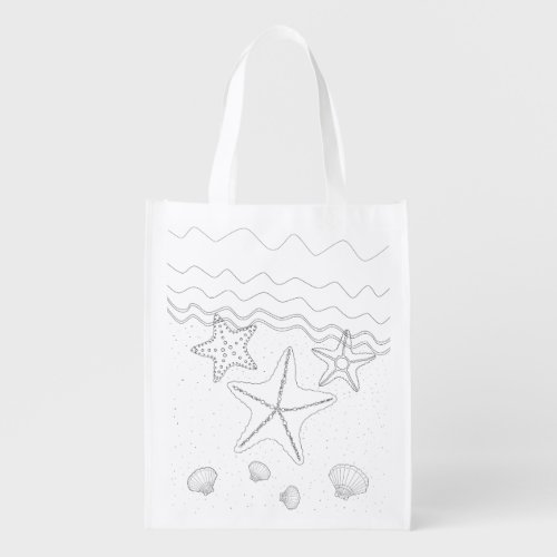 Starfish Adult Coloring Bag