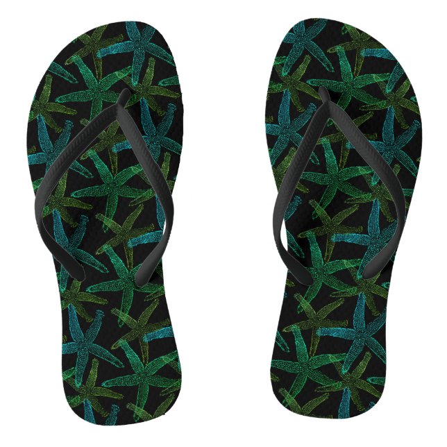 Starfish Adult Flip Flops (Footbed)