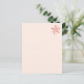 Starfish and Coral Pink Pastel Pattern (Standing Front)