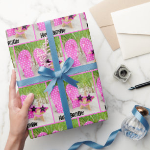 Starfish and Flip-Flops In Beach Sand Wrapping Paper