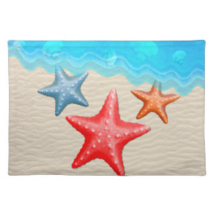 Starfish And Seashells Placemat