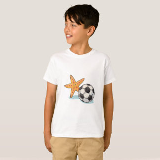 Starfish and Soccer Ball T-Shirt