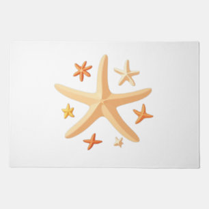 Starfish and the Small Ones Doormat