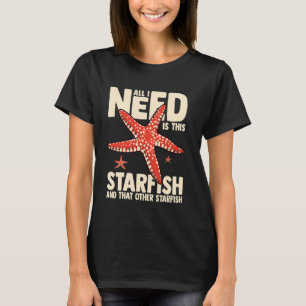 Starfish Animals Funny Marine Cute Fish T-Shirt
