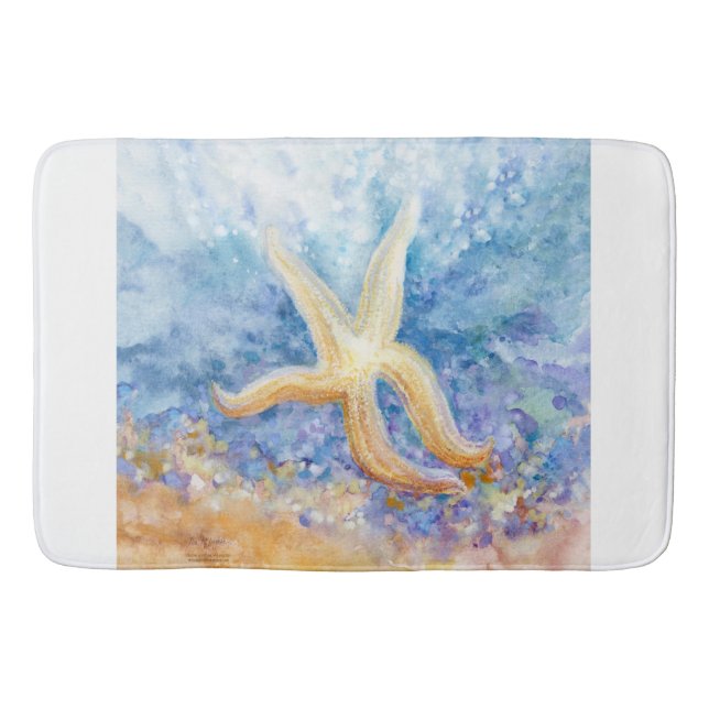 Starfish Bathroom Mat (Front)