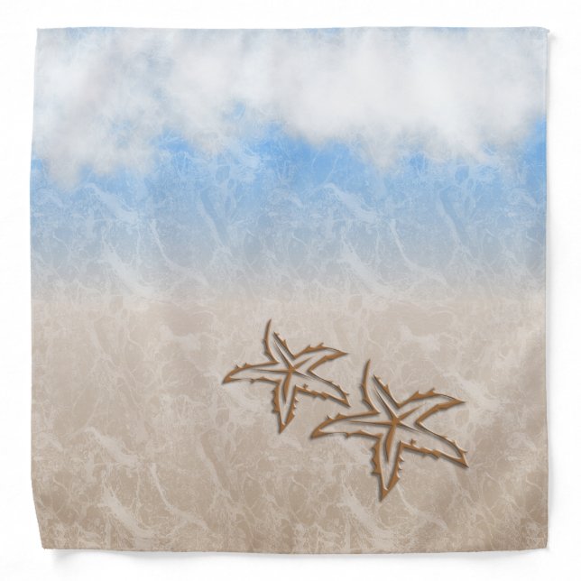 Starfish Beach Bandana (Front)