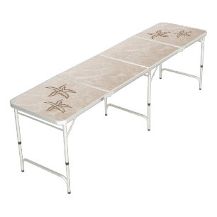 Starfish Beach Beer Pong Table