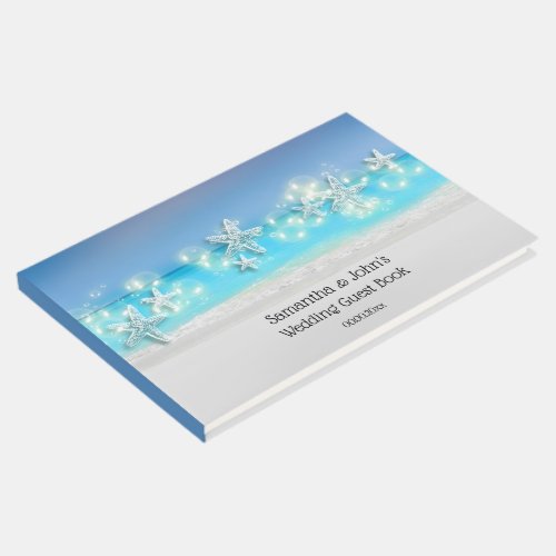 Starfish beach blue waters tropical register guest book