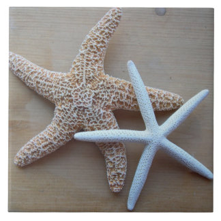 Starfish Beach Home Decorative Square Tile