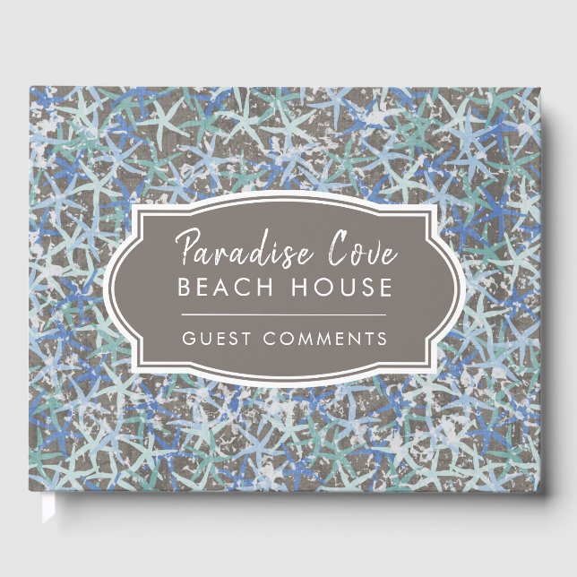 Starfish Beach House Vacation Rental Comments Guest Book (Front)