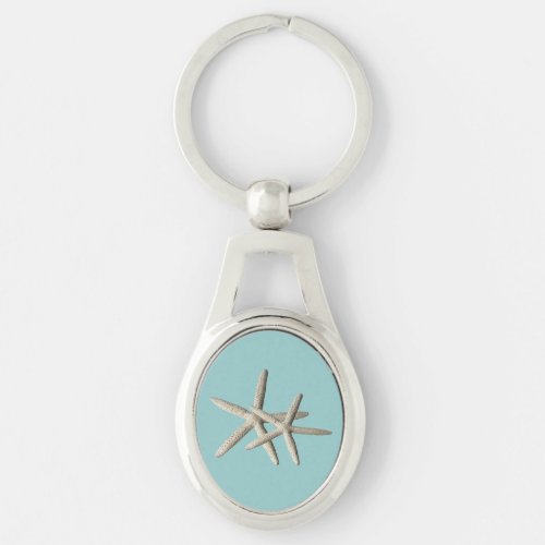 Starfish Beach Keychain