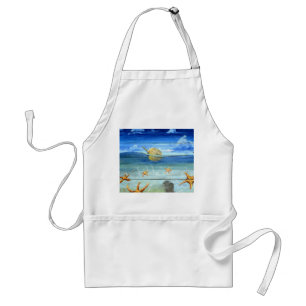 Starfish Beach Kitchen apron