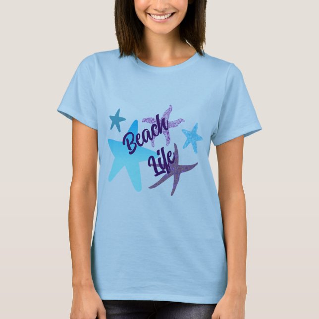 Starfish Beach Life Women's Tee (Front)