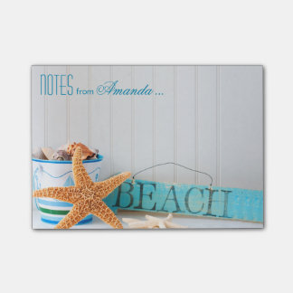 Starfish Beach Personalized Post-it® Notes