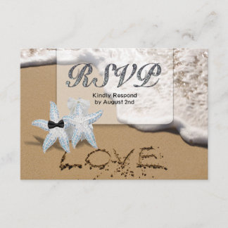 Starfish Beach RSVP Card