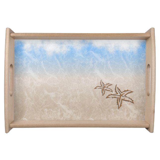 Starfish Beach Serving Tray (Front)