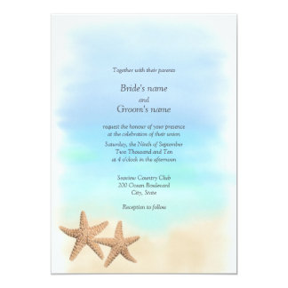 Starfish For Wedding Invitations 10
