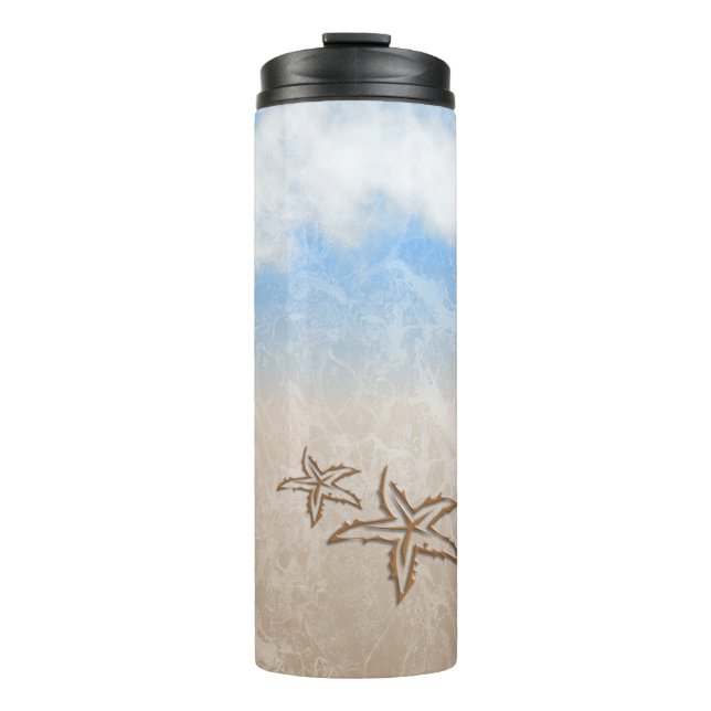 Starfish Beach Thermal Tumbler (Front)
