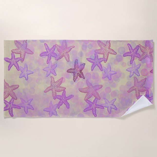 Starfish Beach Towel (Front)