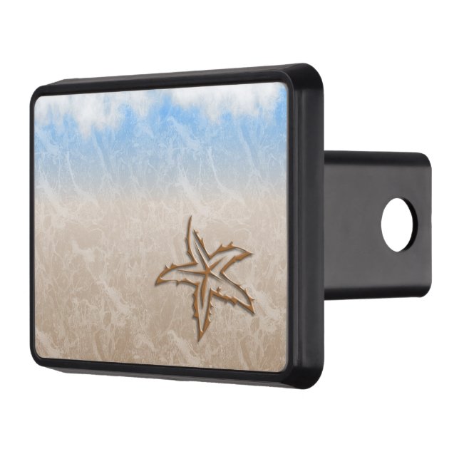 Starfish Beach Trailer Hitch Cover (Left)