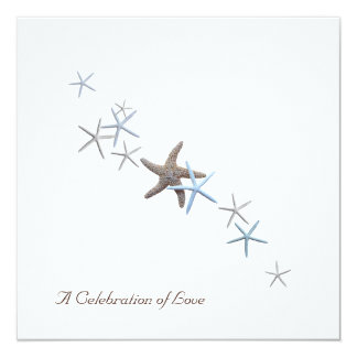Starfish Beach Wedding Invitations