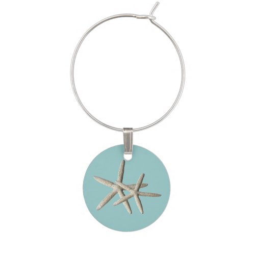 Starfish Beach Wine Charm