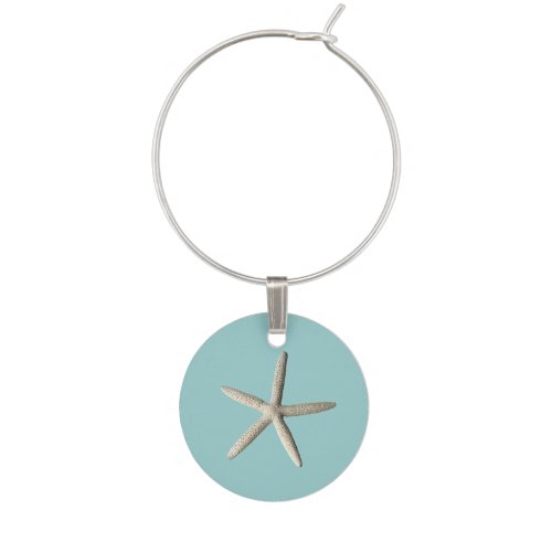 Starfish Beach Wine Charm