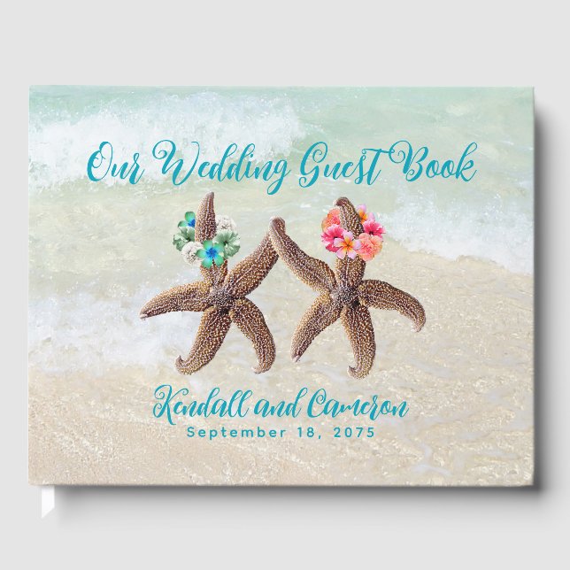 Starfish Brides Guest Book (Front)