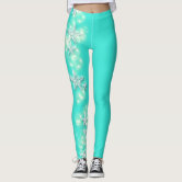 Blue Fish Scale Capri Leggings – Reel Mermaid