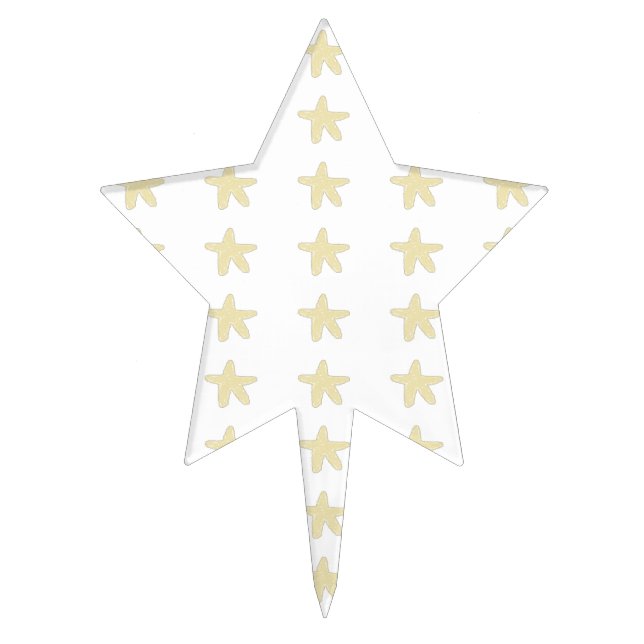 Starfish Cake Topper (Front)