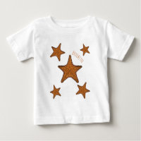 Starfish cartoon illustration 