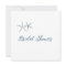 Starfish Champagne Bridal Shower Invitations