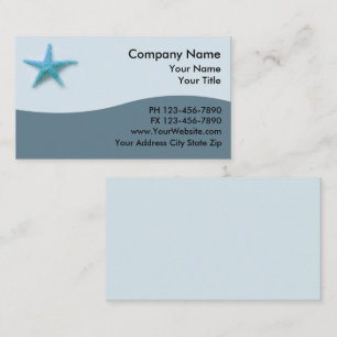 Starfish Coastal Business Cards